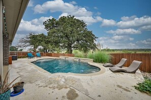 Pool - ★Private Modern Pool Home ★ Backyard Vibes + More! (Burleson)