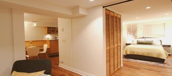 The Burrow: spacious, quiet & free bus pass