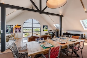 Dining - Le Loft du Cosmopolitain - Luxury Building - 6P - Downtown (Honfleur)