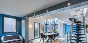 Interior - The Cosmopolitan Architect | Design Home with Rooftop Jacuzzi | 8 Guests (Honfleur)