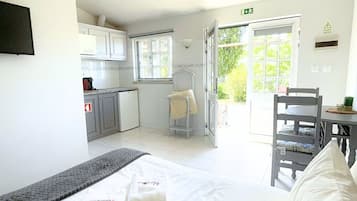 1 makuuhuone, vauvan matkasänky, ilmainen Wi-Fi, vuodevaatteet