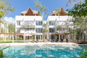 Outdoor pool - New Penthouse. Gym,pools in Tulum´s best location (Tulum)