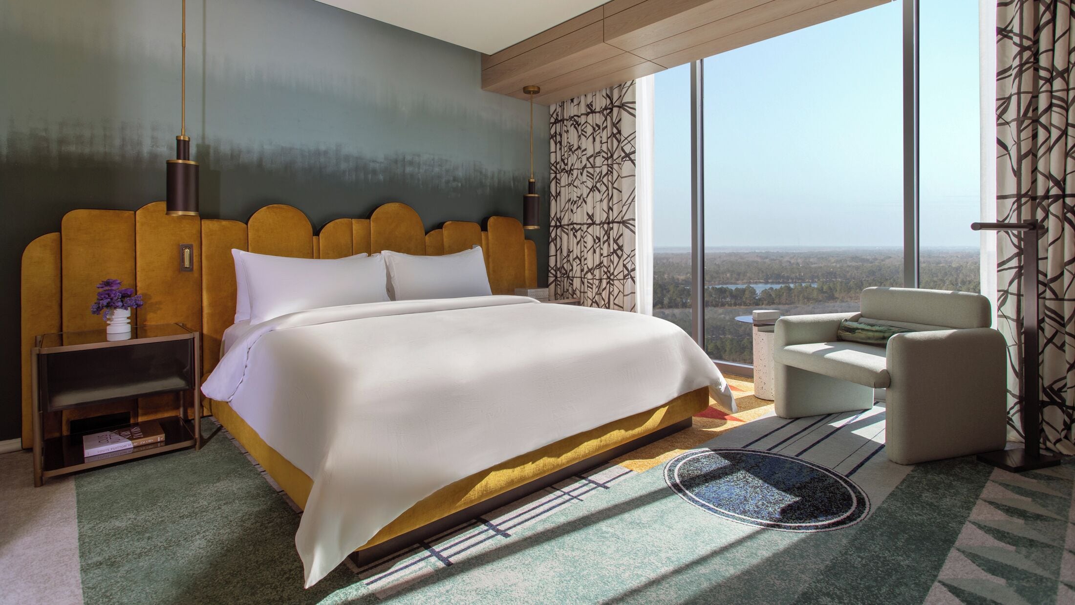 penthouse (suite) | 1 bedroom, hypo-allergenic bedding, in-room safe, individually decorated