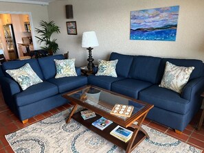 Smart TV, DVD player, books