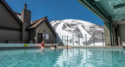 Lodge at Mtn Village A222 | Ski-In/Out | Hot Tub | Plaza View | PCMR | Pool