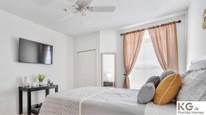 3 chambres, fer et planche à repasser, accès au Wi-Fi (inclus)