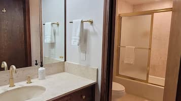 Hair dryer, towels