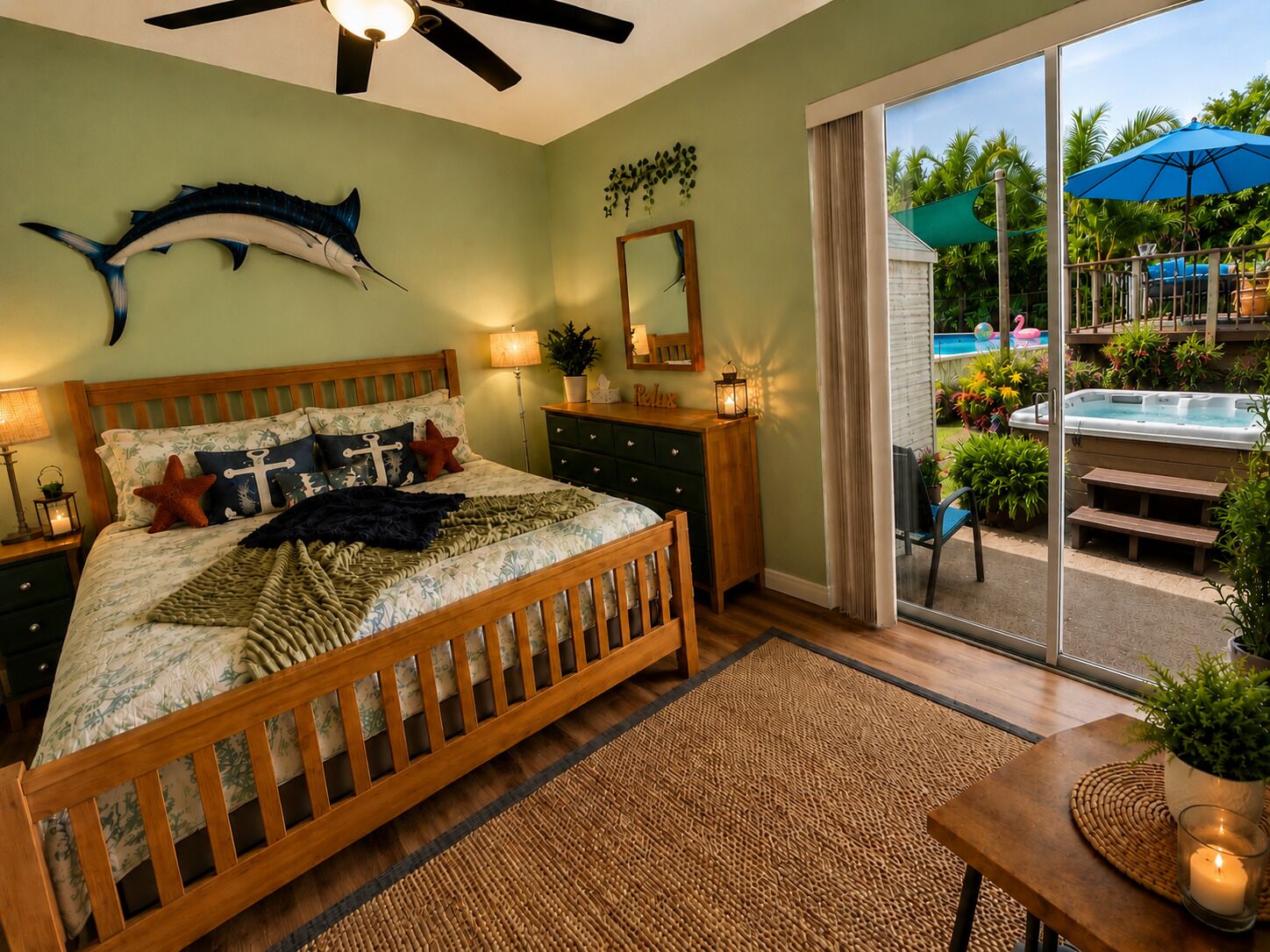 4 bedrooms, free WiFi, bed sheets, wheelchair access