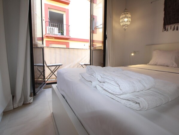 1 sovrum, strykjärn/strykbräda, internet och sängkläder