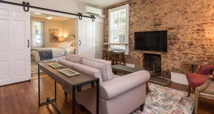 French Cottage Apt | Luxury Extended Stay in Downtown Belmont