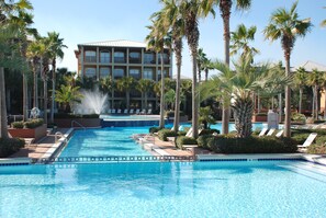 Pool - Your dune retreat awaits at Driftwood Dunes / Pet Friendly / Lagoon Pool in Seacrest Beach / 4 Bikes (Rosemary Bch)