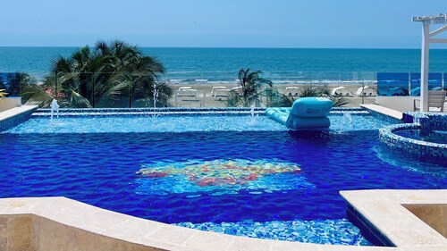 exclusive beach mansion