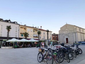 Exterior - Holiday apartment with air conditioning and yard with sea view (Umag)