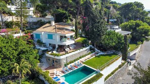 Exterior - Villa "Casa San Cayetano" with Sea View, Pool, Garden, Terrace and Balcony (La Herradura)