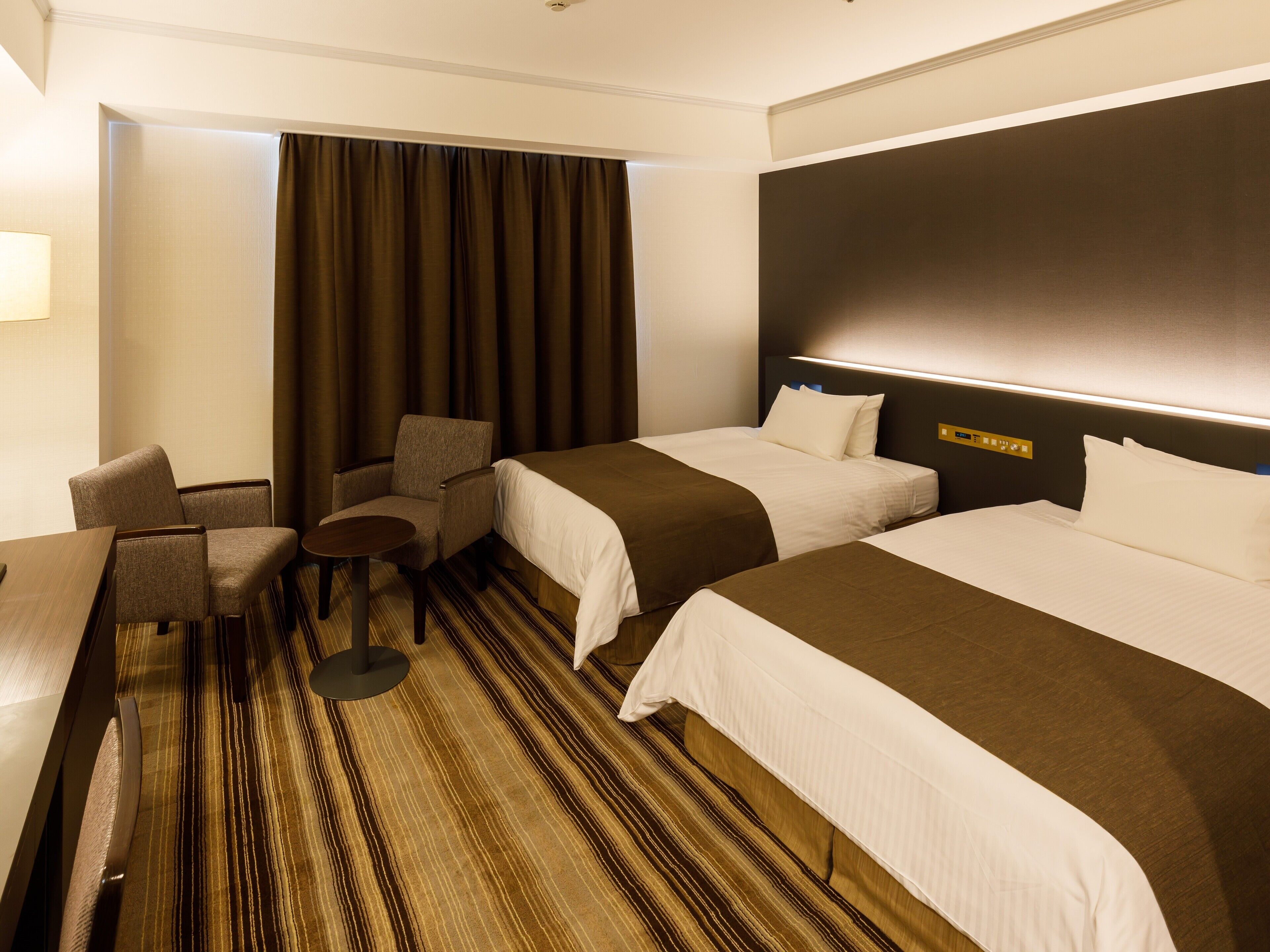 grand twin room, non smoking | 1 bedroom, down duvets, desk, free wifi