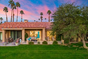 Exterior - Near Coachella with Amazing Patio | Fairway and Mountain Views | Spacious Patio | Luxe Amenities (Palm Desert)
