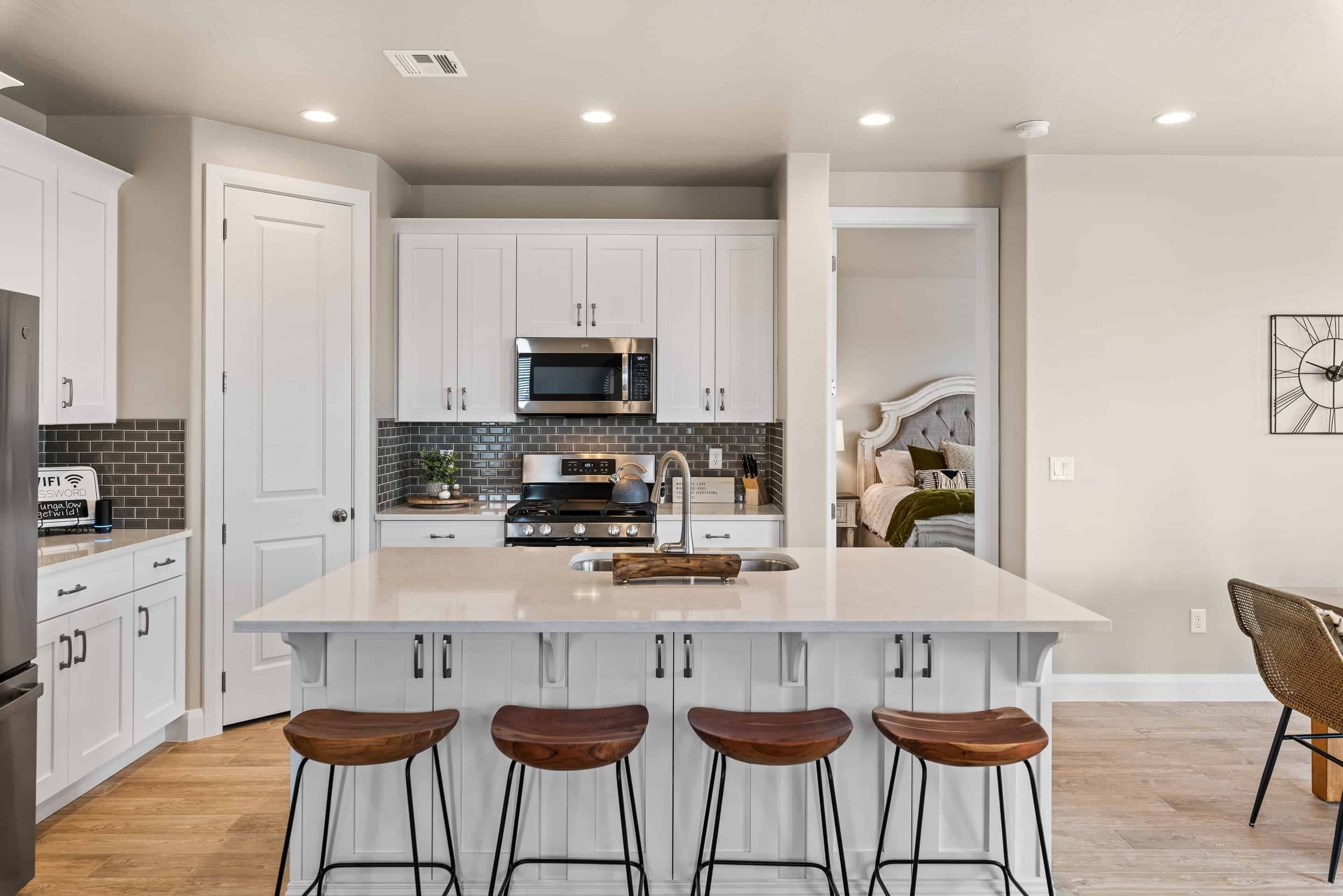 Townhouse, 4 soverom | Eget kjøkken | Kjøleskap, ovn, kaffetrakter/tekoker og brødrister