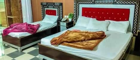 Deluxe trippelrum | Strykjärn/strykbräda och gratis wi-fi