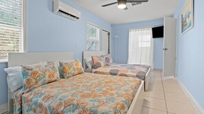 4 bedrooms, iron/ironing board, free WiFi, bed sheets