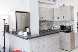Fridge, oven, stovetop, coffee/tea maker - Modern-deluxe central apt in Athens (Athens)