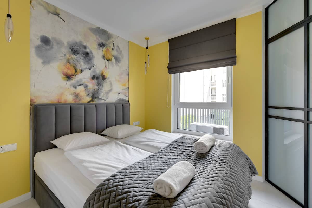 Apartamento estándar | 2 dormitorios, ropa de cama de alta calidad, decoración individual