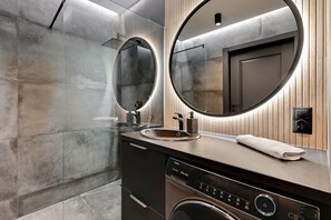Bathroom - RentPlanet - Apartamenty Chlebova (Gdansk)