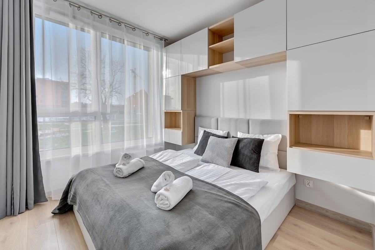 Apartamento exclusivo | 2 dormitorios, ropa de cama de alta calidad, decoración individual
