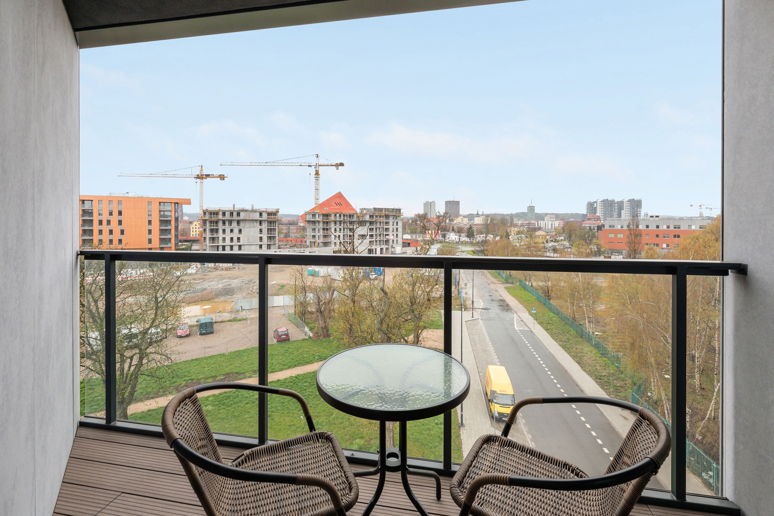 Design appartement | Terras