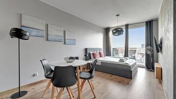 Standaard studio | Luxe beddengoed, individueel gedecoreerd, individueel gemeubileerd