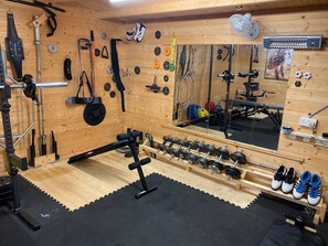 Ferienhaus, Mehrere Betten | Fitnessbereich