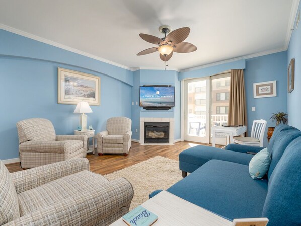 Televisión y reproductor de DVD 