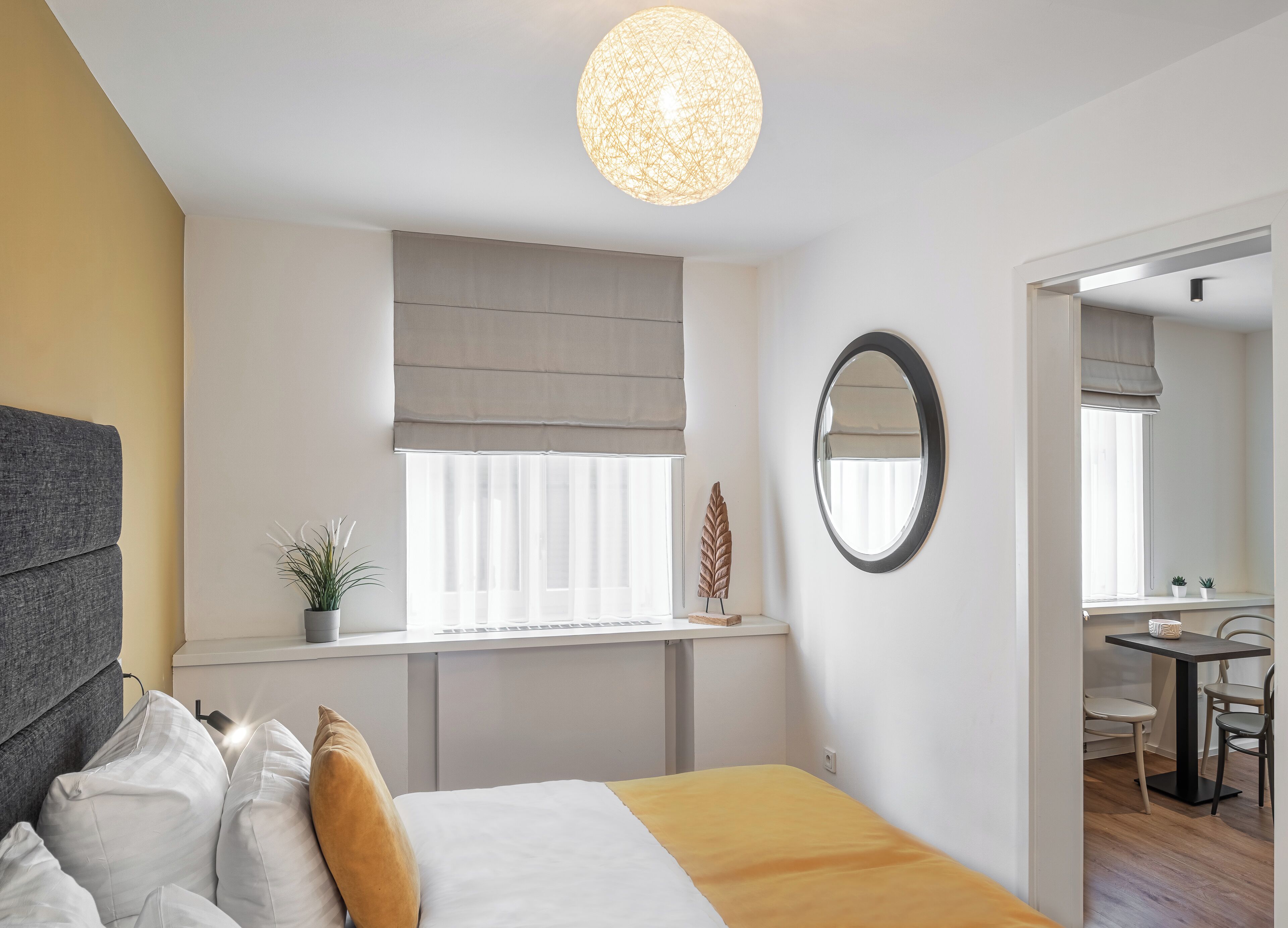 Apartment, 1 Bedroom | Hypo-allergenic bedding, in-room safe, individually decorated