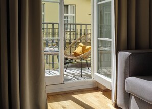 Appartement, 2 chambres, balcon | Terrasse/patio