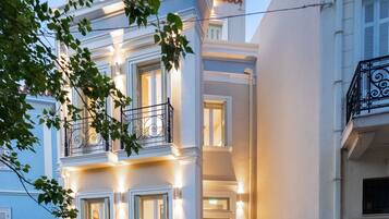 Voorkant van accommodatie