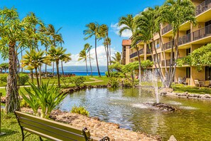 Property grounds - Oceanview - Papakea H107 AC, King Bed, Ground Corner Unit (Lahaina)