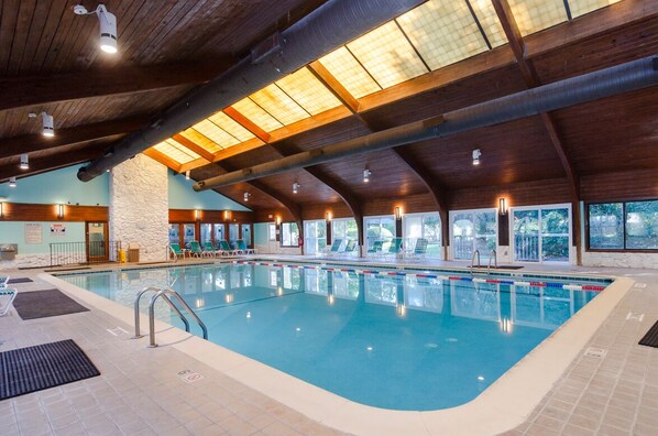 Indoor pool, a heated pool
