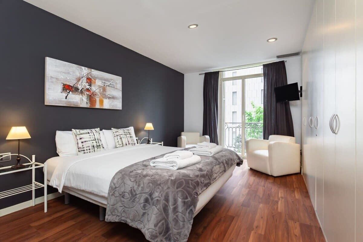 3 chambres, bureau, fer et planche à repasser, Wi-Fi