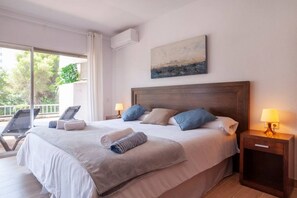 1 bedroom, iron/ironing board, travel crib, free WiFi