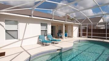 House, 3 Bedrooms | Pool | A heated pool