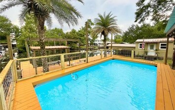 Sparkling pool