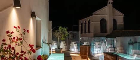 Suite Deluxe, plusieurs lits, terrasse, vue ville | Terrasse/Patio
