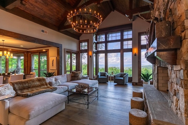 TV, fireplace, video games, books