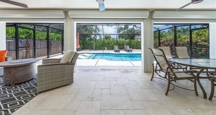 Tranquil 3br/2ba Home with Heated Saltwater Pool