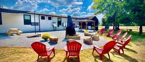 Enceinte de l’hébergement