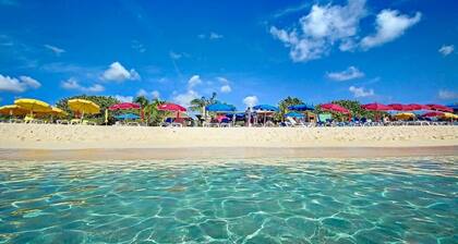 Chambre dans Villa Casa Blue, piscine, vue mer