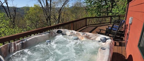 Bain à remous extérieur