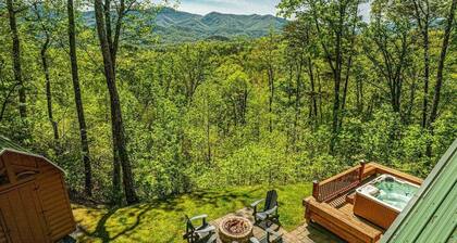 Shooting Star Ridge: A cozy 2-bedroom cabin in Whittier, NC