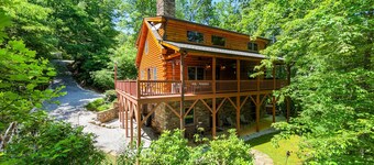 Experience the serene beauty of Bryson City in 'The Scratching Post'