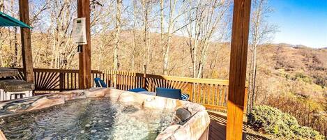 Bain à remous extérieur