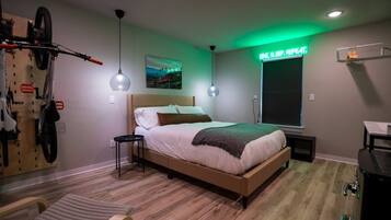 1 habitación, escritorio, wifi gratis y ropa de cama